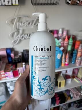 Ouidad Moisture Lock Cleansing Oil Shampoo 33.8 FL OZ